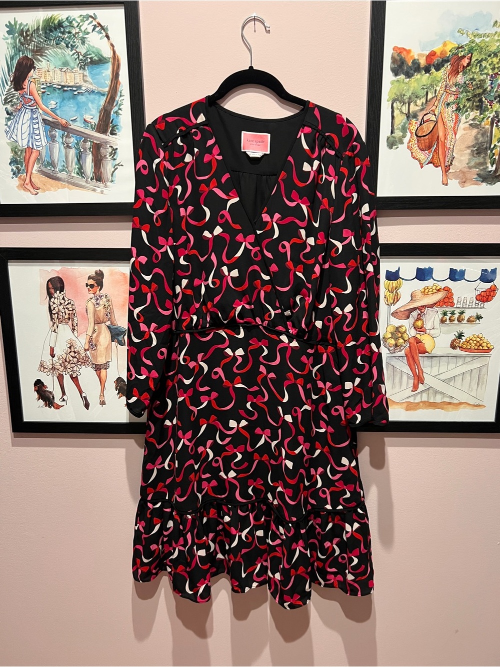 Kate Spade Bow Ribbon Dress